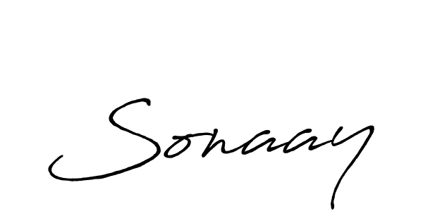 Make a beautiful signature design for name Sonaay. With this signature (Antro_Vectra_Bolder) style, you can create a handwritten signature for free. Sonaay signature style 7 images and pictures png