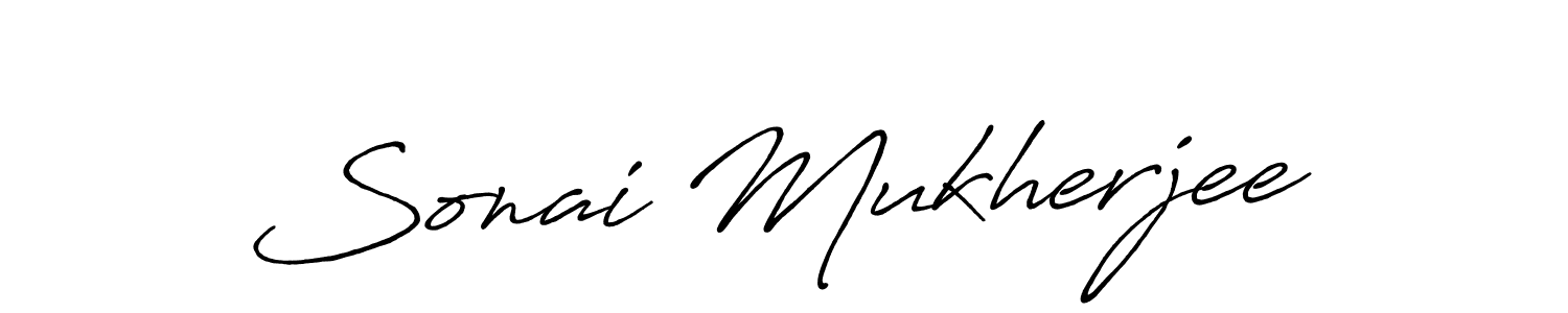 Make a beautiful signature design for name Sonai Mukherjee. Use this online signature maker to create a handwritten signature for free. Sonai Mukherjee signature style 7 images and pictures png