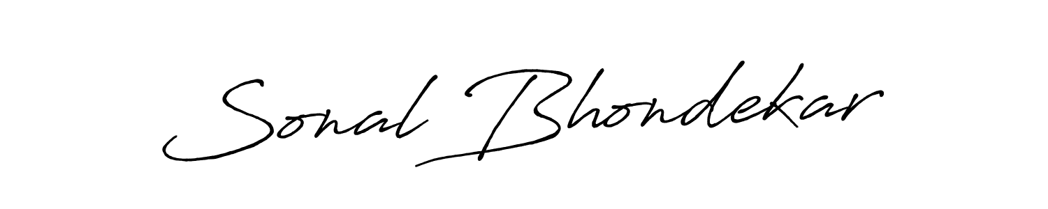 How to Draw Sonal Bhondekar signature style? Antro_Vectra_Bolder is a latest design signature styles for name Sonal Bhondekar. Sonal Bhondekar signature style 7 images and pictures png