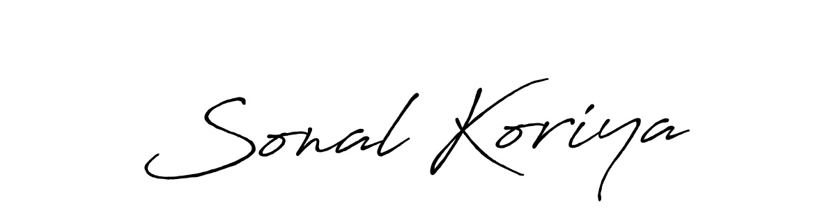 How to Draw Sonal Koriya signature style? Antro_Vectra_Bolder is a latest design signature styles for name Sonal Koriya. Sonal Koriya signature style 7 images and pictures png