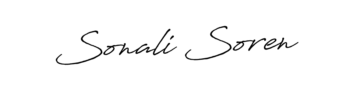 if you are searching for the best signature style for your name Sonali Soren. so please give up your signature search. here we have designed multiple signature styles  using Antro_Vectra_Bolder. Sonali Soren signature style 7 images and pictures png