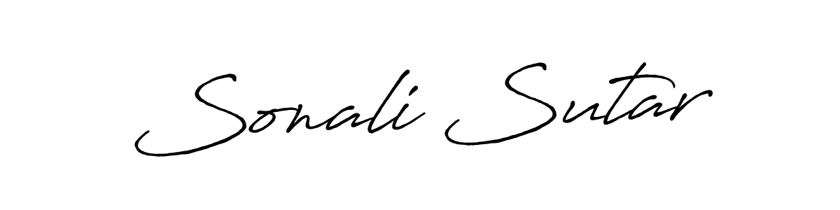You should practise on your own different ways (Antro_Vectra_Bolder) to write your name (Sonali Sutar) in signature. don't let someone else do it for you. Sonali Sutar signature style 7 images and pictures png