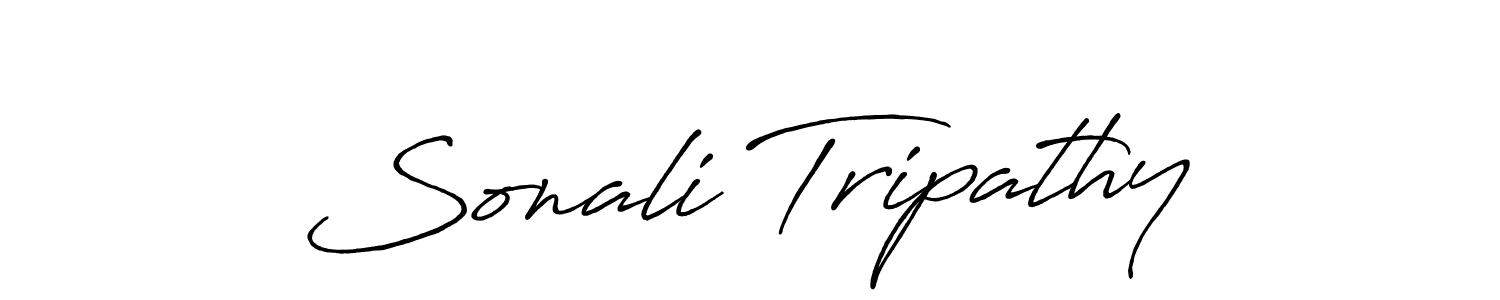 Design your own signature with our free online signature maker. With this signature software, you can create a handwritten (Antro_Vectra_Bolder) signature for name Sonali Tripathy. Sonali Tripathy signature style 7 images and pictures png