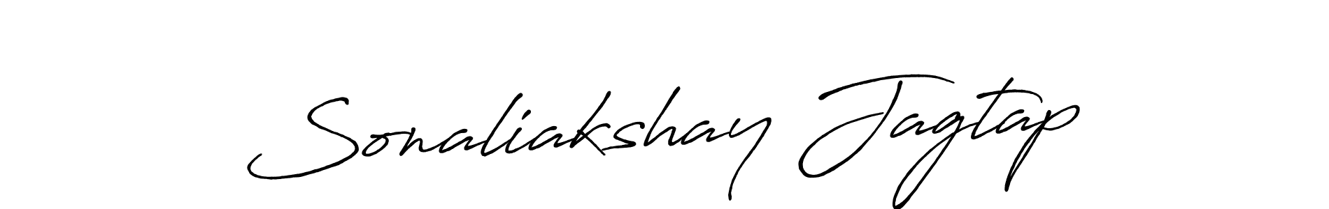 Also we have Sonaliakshay Jagtap name is the best signature style. Create professional handwritten signature collection using Antro_Vectra_Bolder autograph style. Sonaliakshay Jagtap signature style 7 images and pictures png