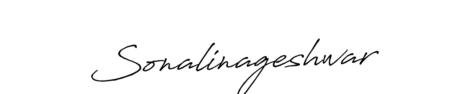Sonalinageshwar stylish signature style. Best Handwritten Sign (Antro_Vectra_Bolder) for my name. Handwritten Signature Collection Ideas for my name Sonalinageshwar. Sonalinageshwar signature style 7 images and pictures png