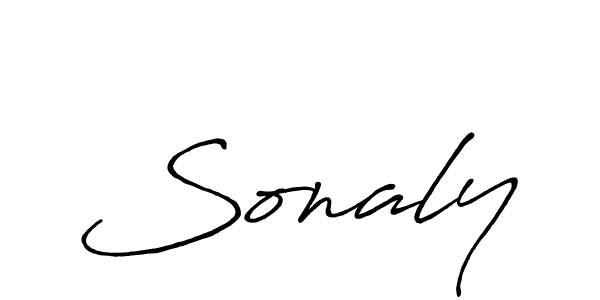 Also we have Sonaly name is the best signature style. Create professional handwritten signature collection using Antro_Vectra_Bolder autograph style. Sonaly signature style 7 images and pictures png