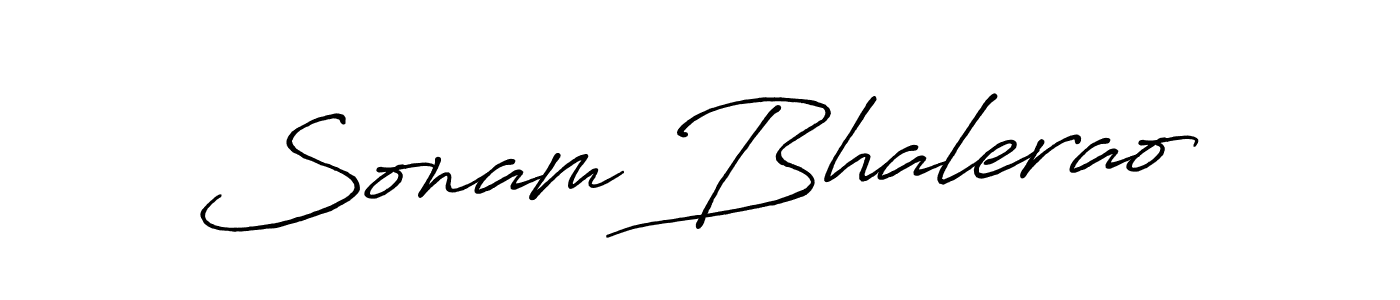 How to make Sonam Bhalerao signature? Antro_Vectra_Bolder is a professional autograph style. Create handwritten signature for Sonam Bhalerao name. Sonam Bhalerao signature style 7 images and pictures png