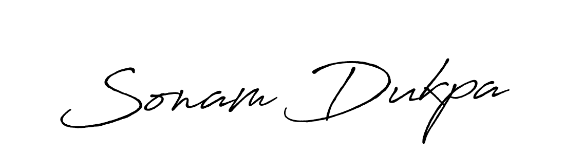 Similarly Antro_Vectra_Bolder is the best handwritten signature design. Signature creator online .You can use it as an online autograph creator for name Sonam Dukpa. Sonam Dukpa signature style 7 images and pictures png