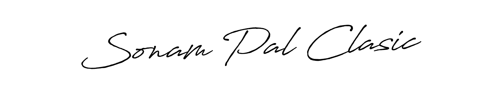 You should practise on your own different ways (Antro_Vectra_Bolder) to write your name (Sonam Pal Clasic) in signature. don't let someone else do it for you. Sonam Pal Clasic signature style 7 images and pictures png