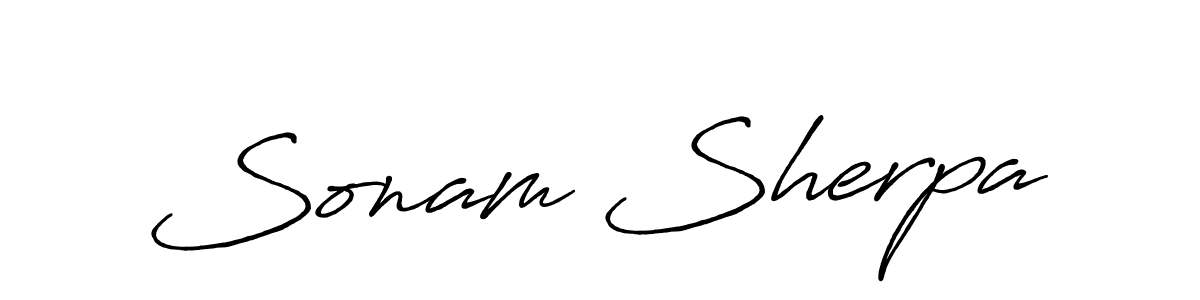 Here are the top 10 professional signature styles for the name Sonam Sherpa. These are the best autograph styles you can use for your name. Sonam Sherpa signature style 7 images and pictures png