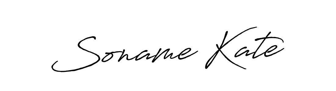 Make a beautiful signature design for name Soname Kate. Use this online signature maker to create a handwritten signature for free. Soname Kate signature style 7 images and pictures png