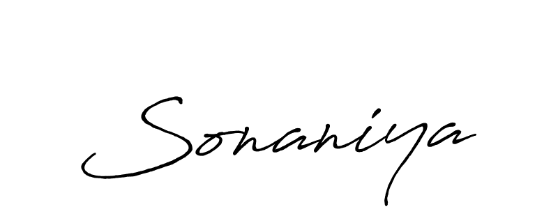 Sonaniya stylish signature style. Best Handwritten Sign (Antro_Vectra_Bolder) for my name. Handwritten Signature Collection Ideas for my name Sonaniya. Sonaniya signature style 7 images and pictures png