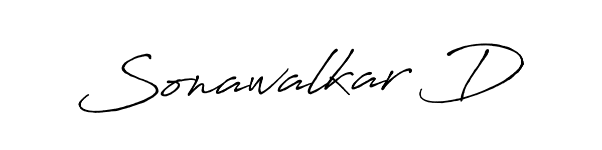 Make a beautiful signature design for name Sonawalkar D. With this signature (Antro_Vectra_Bolder) style, you can create a handwritten signature for free. Sonawalkar D signature style 7 images and pictures png