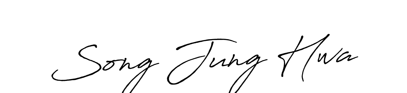Make a beautiful signature design for name Song Jung Hwa. Use this online signature maker to create a handwritten signature for free. Song Jung Hwa signature style 7 images and pictures png
