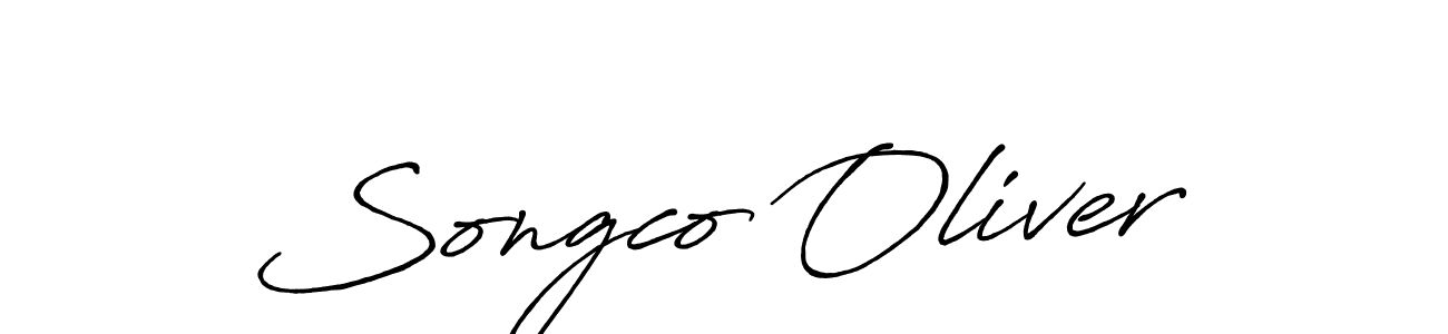 Also we have Songco Oliver name is the best signature style. Create professional handwritten signature collection using Antro_Vectra_Bolder autograph style. Songco Oliver signature style 7 images and pictures png