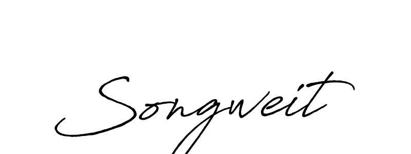 Make a short Songweit signature style. Manage your documents anywhere anytime using Antro_Vectra_Bolder. Create and add eSignatures, submit forms, share and send files easily. Songweit signature style 7 images and pictures png