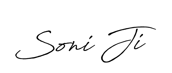 Also You can easily find your signature by using the search form. We will create Soni Ji name handwritten signature images for you free of cost using Antro_Vectra_Bolder sign style. Soni Ji signature style 7 images and pictures png