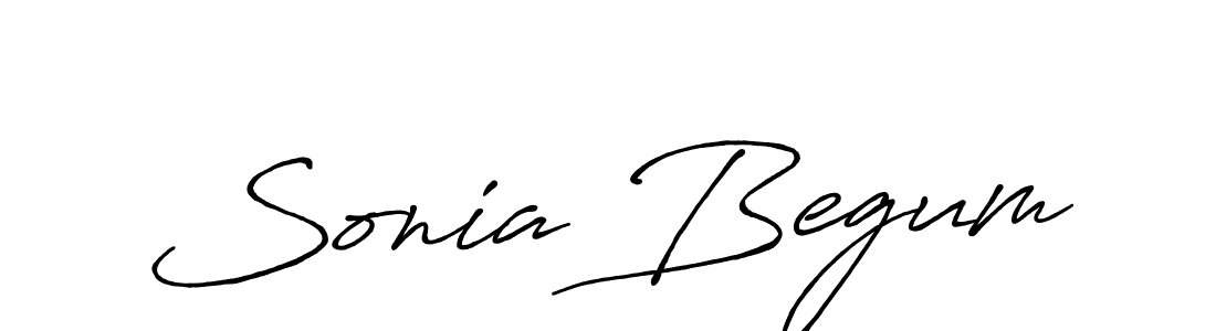 Similarly Antro_Vectra_Bolder is the best handwritten signature design. Signature creator online .You can use it as an online autograph creator for name Sonia Begum. Sonia Begum signature style 7 images and pictures png