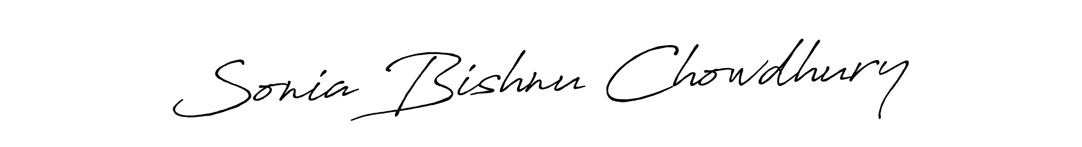 Similarly Antro_Vectra_Bolder is the best handwritten signature design. Signature creator online .You can use it as an online autograph creator for name Sonia Bishnu Chowdhury. Sonia Bishnu Chowdhury signature style 7 images and pictures png