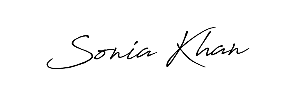 You should practise on your own different ways (Antro_Vectra_Bolder) to write your name (Sonia Khan) in signature. don't let someone else do it for you. Sonia Khan signature style 7 images and pictures png