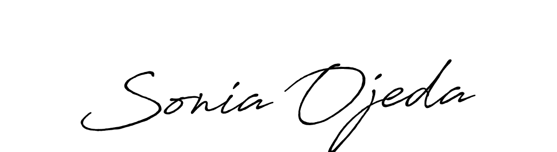 if you are searching for the best signature style for your name Sonia Ojeda. so please give up your signature search. here we have designed multiple signature styles  using Antro_Vectra_Bolder. Sonia Ojeda signature style 7 images and pictures png