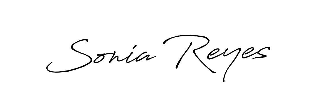 Design your own signature with our free online signature maker. With this signature software, you can create a handwritten (Antro_Vectra_Bolder) signature for name Sonia Reyes. Sonia Reyes signature style 7 images and pictures png