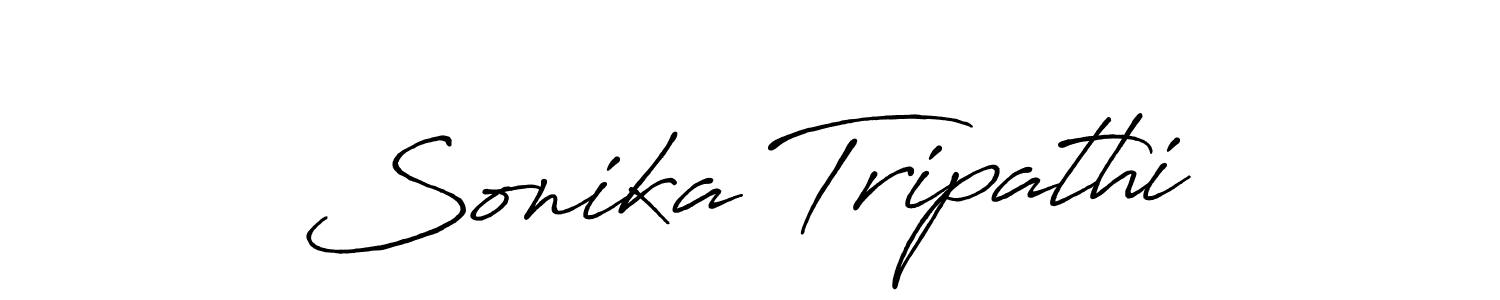 Make a short Sonika Tripathi signature style. Manage your documents anywhere anytime using Antro_Vectra_Bolder. Create and add eSignatures, submit forms, share and send files easily. Sonika Tripathi signature style 7 images and pictures png