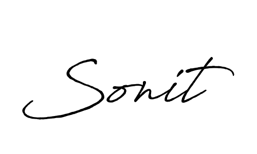 Best and Professional Signature Style for Sonit. Antro_Vectra_Bolder Best Signature Style Collection. Sonit signature style 7 images and pictures png