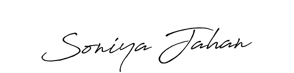 Once you've used our free online signature maker to create your best signature Antro_Vectra_Bolder style, it's time to enjoy all of the benefits that Soniya Jahan name signing documents. Soniya Jahan signature style 7 images and pictures png