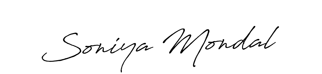 Also You can easily find your signature by using the search form. We will create Soniya Mondal name handwritten signature images for you free of cost using Antro_Vectra_Bolder sign style. Soniya Mondal signature style 7 images and pictures png