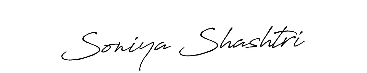 if you are searching for the best signature style for your name Soniya Shashtri. so please give up your signature search. here we have designed multiple signature styles  using Antro_Vectra_Bolder. Soniya Shashtri signature style 7 images and pictures png