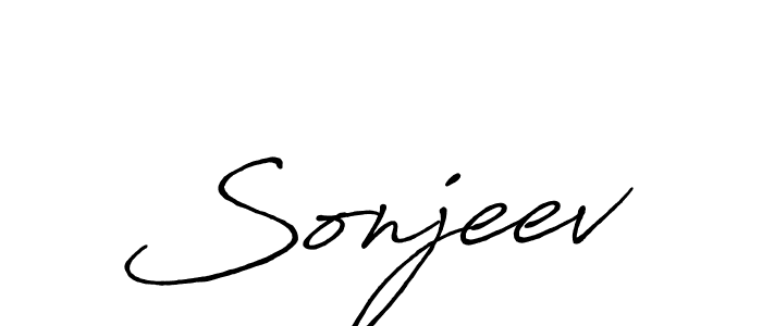 if you are searching for the best signature style for your name Sonjeev. so please give up your signature search. here we have designed multiple signature styles  using Antro_Vectra_Bolder. Sonjeev signature style 7 images and pictures png