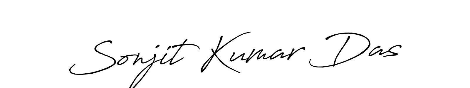 You should practise on your own different ways (Antro_Vectra_Bolder) to write your name (Sonjit Kumar Das) in signature. don't let someone else do it for you. Sonjit Kumar Das signature style 7 images and pictures png