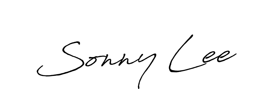 The best way (Antro_Vectra_Bolder) to make a short signature is to pick only two or three words in your name. The name Sonny Lee include a total of six letters. For converting this name. Sonny Lee signature style 7 images and pictures png