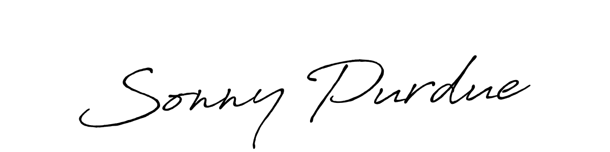 Create a beautiful signature design for name Sonny Purdue. With this signature (Antro_Vectra_Bolder) fonts, you can make a handwritten signature for free. Sonny Purdue signature style 7 images and pictures png