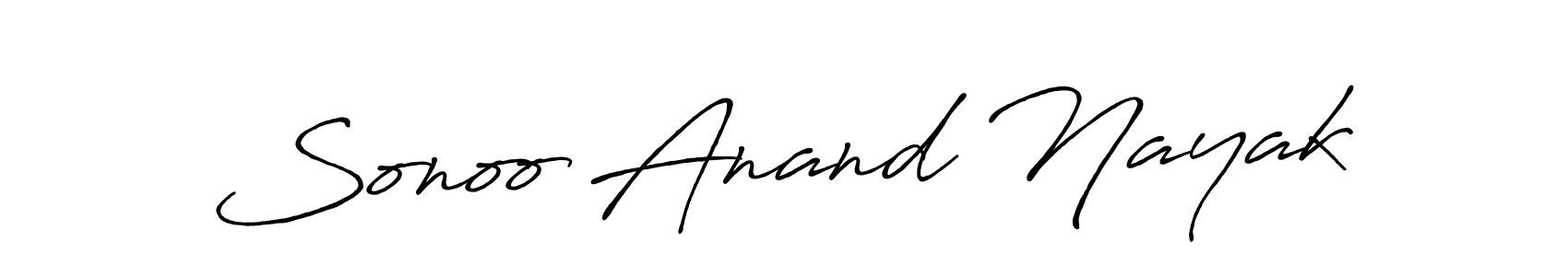 Here are the top 10 professional signature styles for the name Sonoo Anand Nayak. These are the best autograph styles you can use for your name. Sonoo Anand Nayak signature style 7 images and pictures png