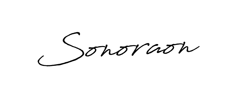 The best way (Antro_Vectra_Bolder) to make a short signature is to pick only two or three words in your name. The name Sonoraon include a total of six letters. For converting this name. Sonoraon signature style 7 images and pictures png