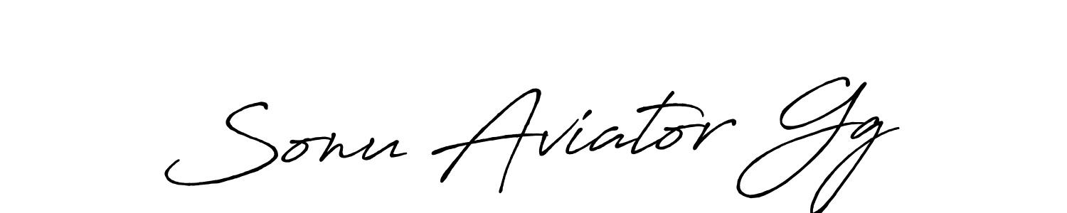 Use a signature maker to create a handwritten signature online. With this signature software, you can design (Antro_Vectra_Bolder) your own signature for name Sonu Aviator Gg. Sonu Aviator Gg signature style 7 images and pictures png