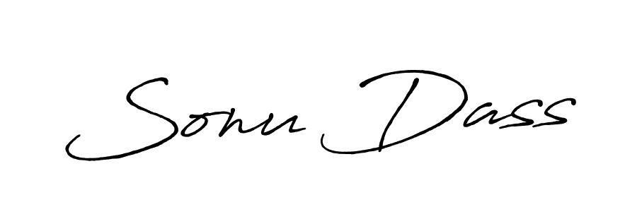 How to make Sonu Dass signature? Antro_Vectra_Bolder is a professional autograph style. Create handwritten signature for Sonu Dass name. Sonu Dass signature style 7 images and pictures png