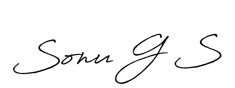 Similarly Antro_Vectra_Bolder is the best handwritten signature design. Signature creator online .You can use it as an online autograph creator for name Sonu G S. Sonu G S signature style 7 images and pictures png