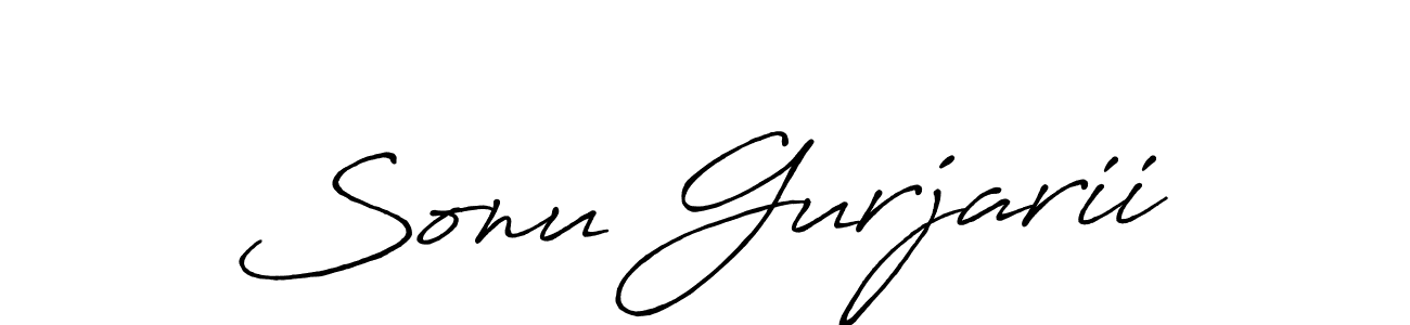 Make a short Sonu Gurjarii signature style. Manage your documents anywhere anytime using Antro_Vectra_Bolder. Create and add eSignatures, submit forms, share and send files easily. Sonu Gurjarii signature style 7 images and pictures png