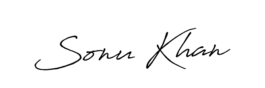 You should practise on your own different ways (Antro_Vectra_Bolder) to write your name (Sonu Khan) in signature. don't let someone else do it for you. Sonu Khan signature style 7 images and pictures png