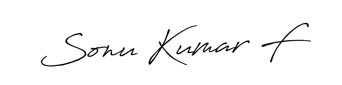 Also You can easily find your signature by using the search form. We will create Sonu Kumar F name handwritten signature images for you free of cost using Antro_Vectra_Bolder sign style. Sonu Kumar F signature style 7 images and pictures png
