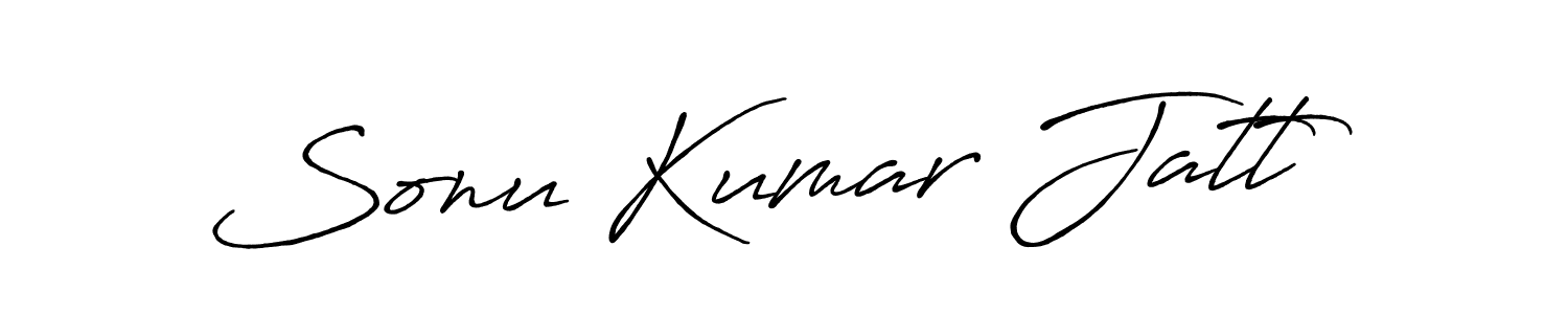 The best way (Antro_Vectra_Bolder) to make a short signature is to pick only two or three words in your name. The name Sonu Kumar Jatt include a total of six letters. For converting this name. Sonu Kumar Jatt signature style 7 images and pictures png