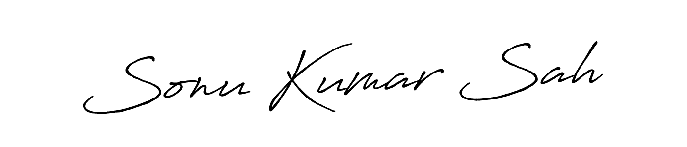 It looks lik you need a new signature style for name Sonu Kumar Sah. Design unique handwritten (Antro_Vectra_Bolder) signature with our free signature maker in just a few clicks. Sonu Kumar Sah signature style 7 images and pictures png