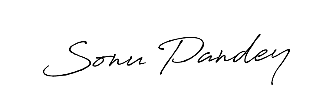 How to Draw Sonu Pandey signature style? Antro_Vectra_Bolder is a latest design signature styles for name Sonu Pandey. Sonu Pandey signature style 7 images and pictures png