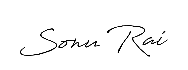 Make a beautiful signature design for name Sonu Rai. Use this online signature maker to create a handwritten signature for free. Sonu Rai signature style 7 images and pictures png