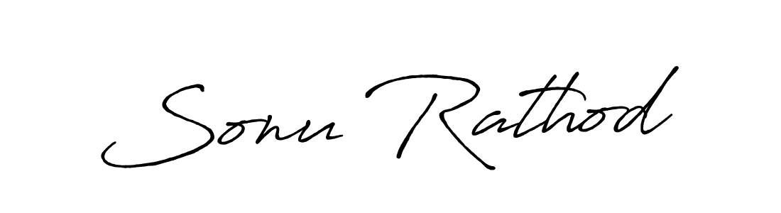 You should practise on your own different ways (Antro_Vectra_Bolder) to write your name (Sonu Rathod) in signature. don't let someone else do it for you. Sonu Rathod signature style 7 images and pictures png