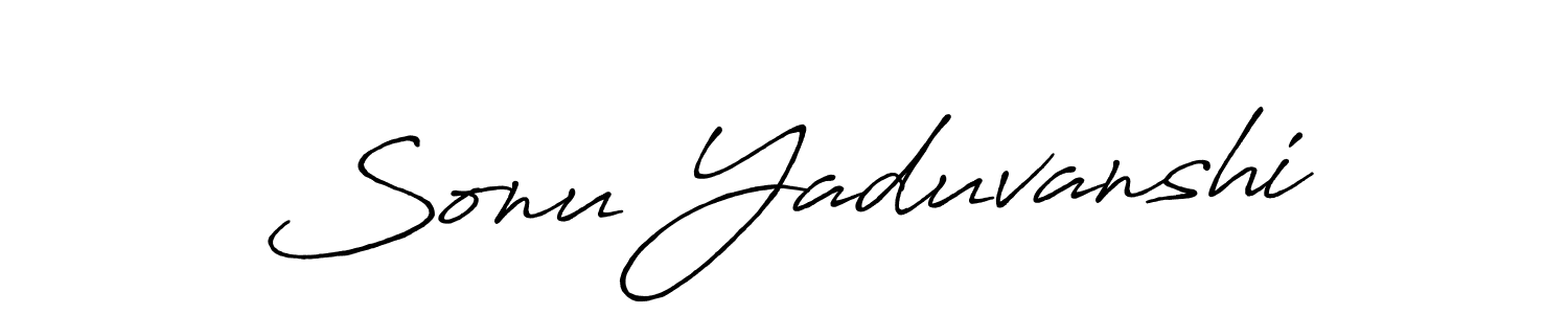 Antro_Vectra_Bolder is a professional signature style that is perfect for those who want to add a touch of class to their signature. It is also a great choice for those who want to make their signature more unique. Get Sonu Yaduvanshi name to fancy signature for free. Sonu Yaduvanshi signature style 7 images and pictures png