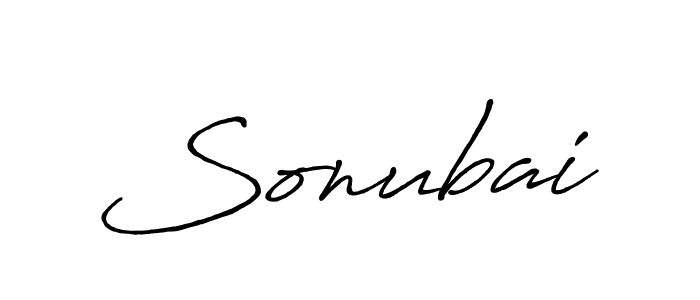 The best way (Antro_Vectra_Bolder) to make a short signature is to pick only two or three words in your name. The name Sonubai include a total of six letters. For converting this name. Sonubai signature style 7 images and pictures png